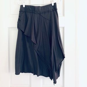 Shabby chic Layered grey skirt boho hippie festive